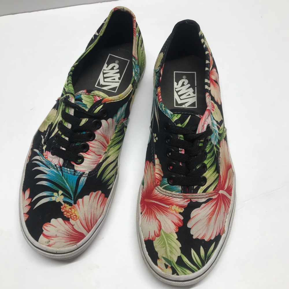 Vans Hawaiian Floral Hibiscus Print Shoes